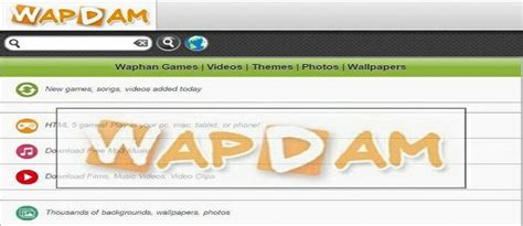 www.wapdam.com|Wapdam: free videos, music, apps, games, downloads